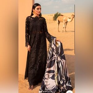 Elegant Black Lace Dress